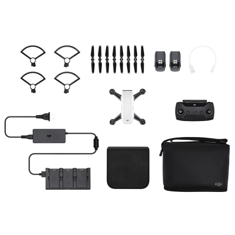 Dron DJI Spark Fly More Combo Biały (Alpine White)
