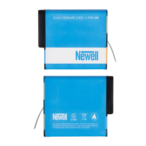 2x akumulator + ładowarka dwukanałowa do GoPro HERO 7 / 6 / 5 Black