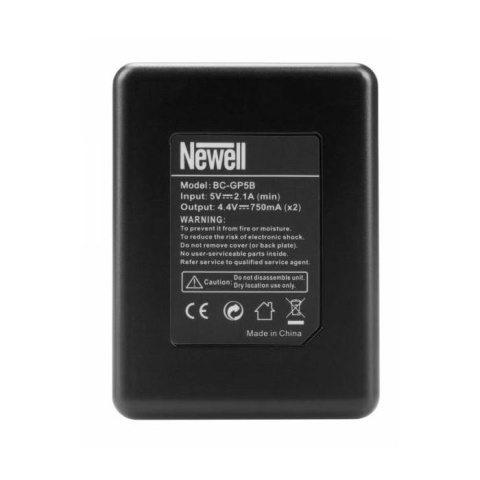 Ładowarka dwukanałowa do akumulatorów GoPro AABAT-001 HERO 8 / 7 / 6 / 5 Black