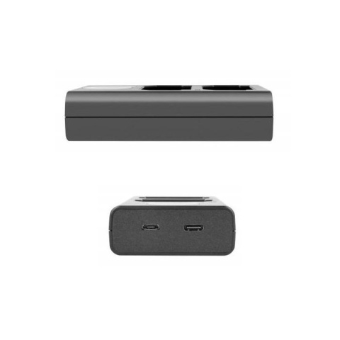 Ładowarka dwukanałowa z wyświetlaczem do akumulatorów GoPro AABAT-001 HERO 8 / 7 / 6 / 5 Black