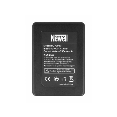 Ładowarka trójkanałowa do akumulatorów GoPro AABAT-001 HERO 8 / 7 / 6 / 5 Black