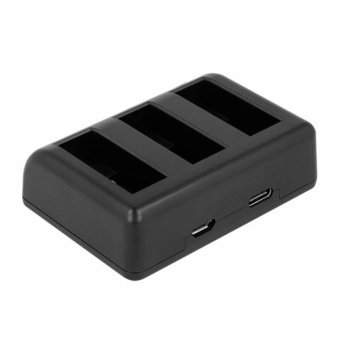 Ładowarka trójkanałowa do akumulatorów GoPro AABAT-001 HERO 8 / 7 / 6 / 5 Black