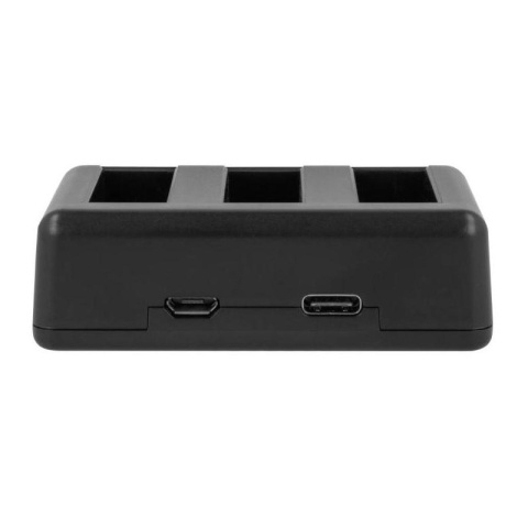 Ładowarka trójkanałowa do akumulatorów GoPro AABAT-001 HERO 8 / 7 / 6 / 5 Black