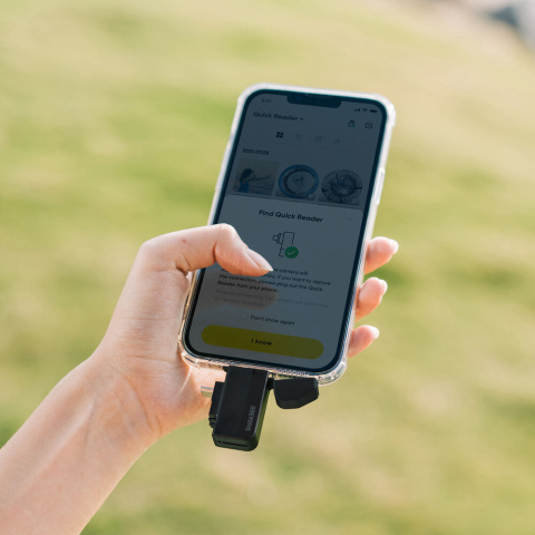 Insta360 ONE X2 / ONE RS 1-Inch 360 Quick Reader (Vertical) - Czytnik, adapter