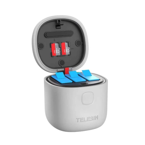 Wodoszczelna ładowarka trójkanałowa do GoPro HERO 9 10 11 12