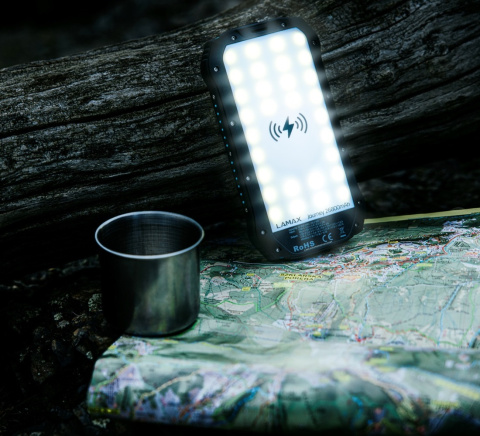 Powerbank Turystyczny LAMAX Journey 26800 mAh Indukcja