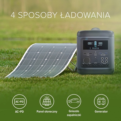 Przenośna Stacja Zasilania Newell Samra 500W 532Wh