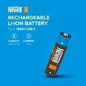 Akumulator 18650 z wbudowanym USB-C Newell 2200mAh