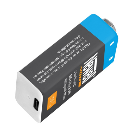 Akumulator 9V Z Wbudowanym USB-C Newell 500mAh