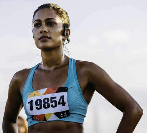 Słuchawki Kostne Shokz OpenRun Mini Black