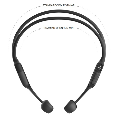 Słuchawki Kostne Shokz OpenRun Mini Black