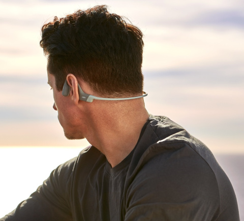 Słuchawki Kostne Shokz OpenRun Szare