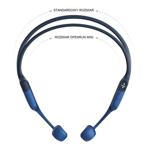 Słuchawki Kostne Shokz OpenRun Mini Blue