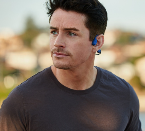 Słuchawki Kostne Shokz OpenRun Mini Blue