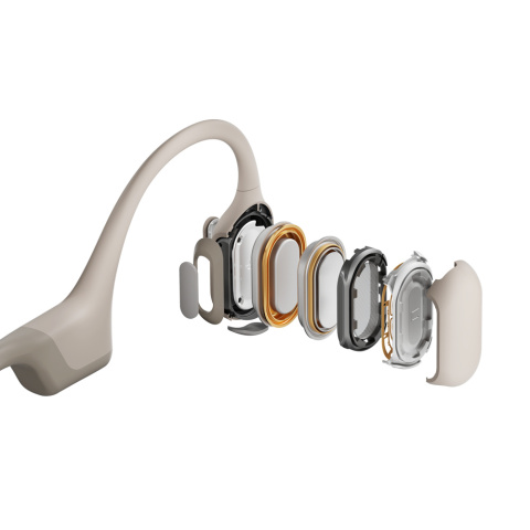 Słuchawki Sportowe Kostne Shokz OpenRun Pro beżowe