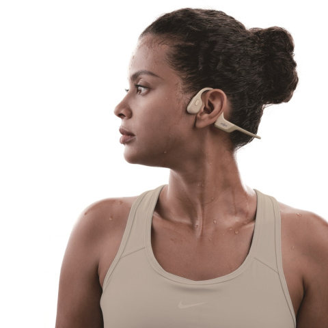 Słuchawki Sportowe Kostne Shokz OpenRun Pro beżowe