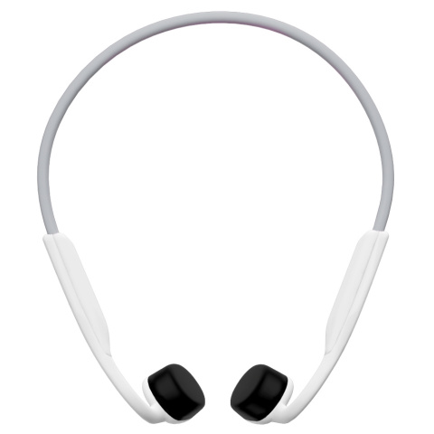 Słuchawki kostne Shokz OpenMove białe