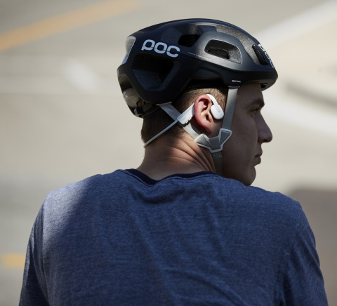 Słuchawki kostne Shokz OpenMove białe