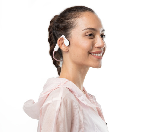 Słuchawki kostne Shokz OpenMove różowe