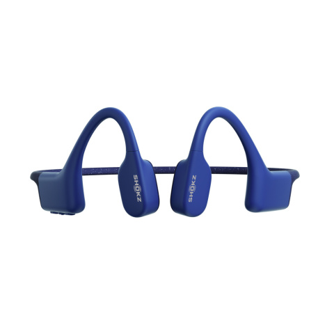 Wodoszczelne słuchawki kostne Shokz OpenSwim niebieskie