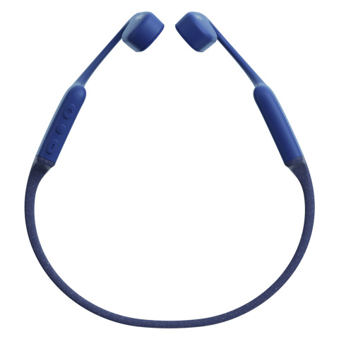 Wodoszczelne słuchawki kostne Shokz OpenSwim niebieskie