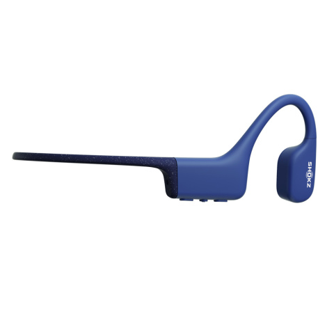 Wodoszczelne słuchawki kostne Shokz OpenSwim niebieskie