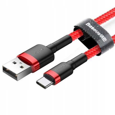 Baseus Cafule Cable USB-C 0.5m 3A Red - Kabel