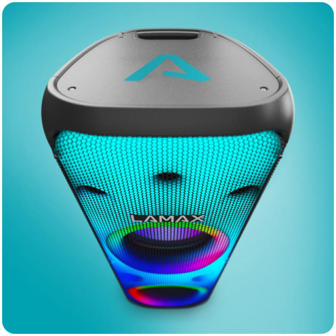 Potężny Bezprzewodowy Głośnik Karaoke LAMAX PARTYBOX 700W LED BT POWER BASS