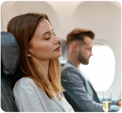 Dokanałowe słuchawki bezprzewodowe Lamax Clips1 ANC Black