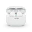 Dokanałowe słuchawki bezprzewodowe Lamax Clips1 White