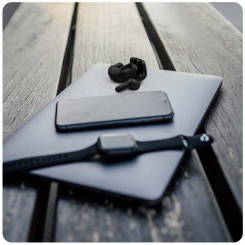 Douszne bezprzewodowe słuchawki Lamax Tones1 Black