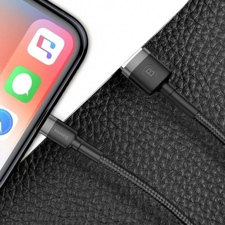 Baseus Cafule Cable Lightning 0.5m 2.4A Black - Kabel