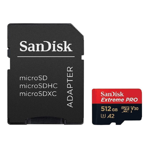Karta pamięci SanDisk Extreme Pro microSDXC 512 GB
