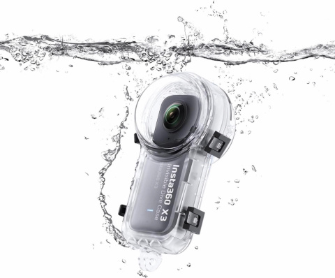 Niewidzialna obudowa wodoszczelna - Insta360 X3 Invisible Dive Case Niewidzialna obudowa wodoszczelna - Insta360 X3 Invisible Dive Case