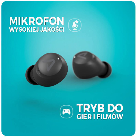 Dokanałowe słuchawki bezprzewodowe Lamax Dots3 ANC