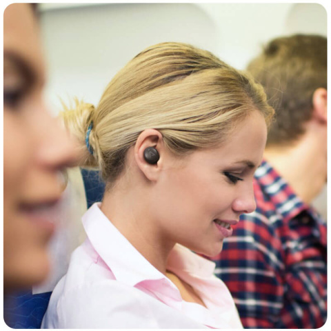 Dokanałowe słuchawki bezprzewodowe Lamax Dots3 ANC