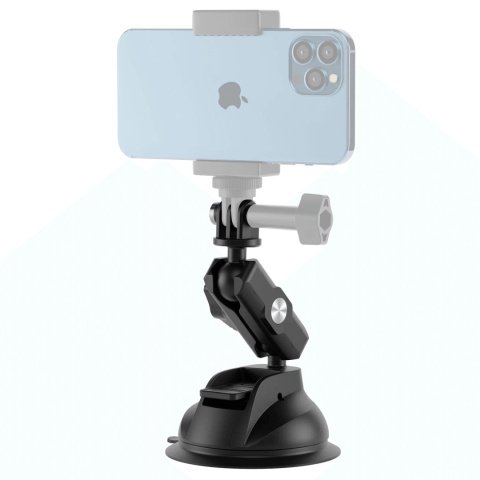 TELESIN Power Suction Cup Mount Przyssawka