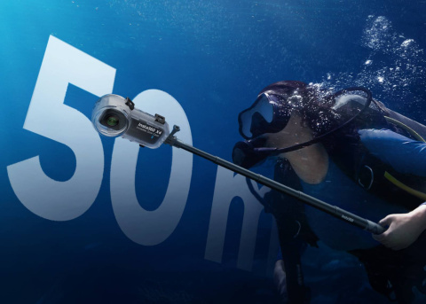 Insta360 X4 Invisible Dive Case - niewidzialna obudowa wodoszczelna 50m