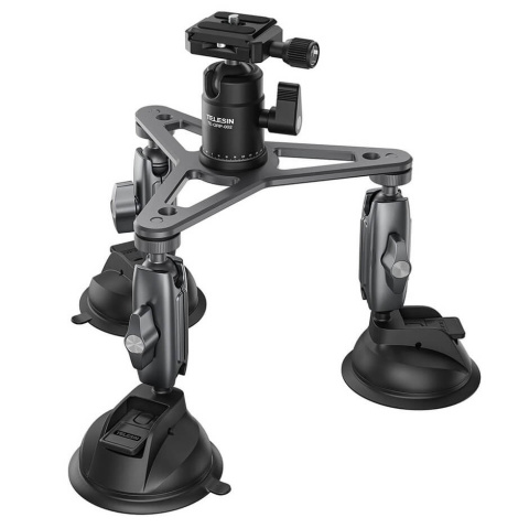 Mocna przyssawka do apratów i kamer