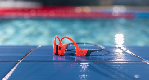 Słuchawki bezprzewodowe wodoszczelne Shokz OpenSwim Pro