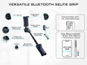 Wysięgnik do selfie z pilotem bluetooth FREEWELL Versatile Bluetooth Smartphone Selfie Grip