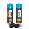 2x Akumulator AA z wbudowanym USB-C Newell 1550mAh