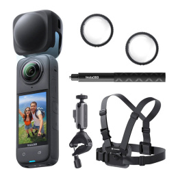 Insta360 X4 Bike Bundle - kamera sferyczna 360° z zestawem akcesoriów rowerowych