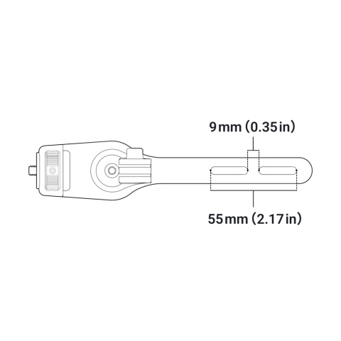 Insta360 Bike Computer Mount (Integrated Handlebars) - uchwyt do montażu kamery