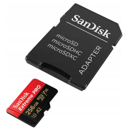 Karta pamięci SanDisk Extreme Pro microSDXC 256GB