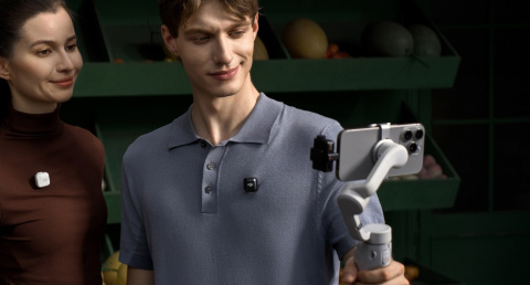Mikrofon bezprzewodowy DJI Mic Mini Biały Mikrofon bezprzewodowy DJI Mic Mini Biały