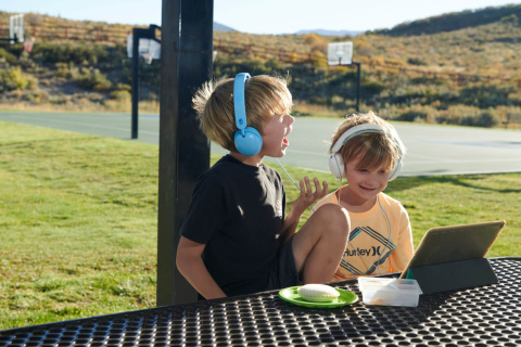 Słuchawki Nauszne Dla Dzieci Skullcandy Grom Kids Wired Bone Seafoam