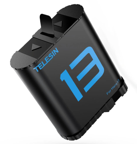 TELESIN Rechargeable Lithium-ion Battery For Hero 13 - bateria do GoPro Hero 13