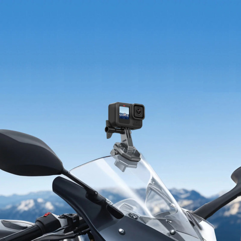 TELESIN Windshield Clamp Mount - mocowanie do owiewki motocykla