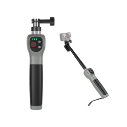 Uchwyt Kij Kijek Telesin Dla GoPro 9/10/11/12/13/MAX - Z Wbudowanym Pilotem